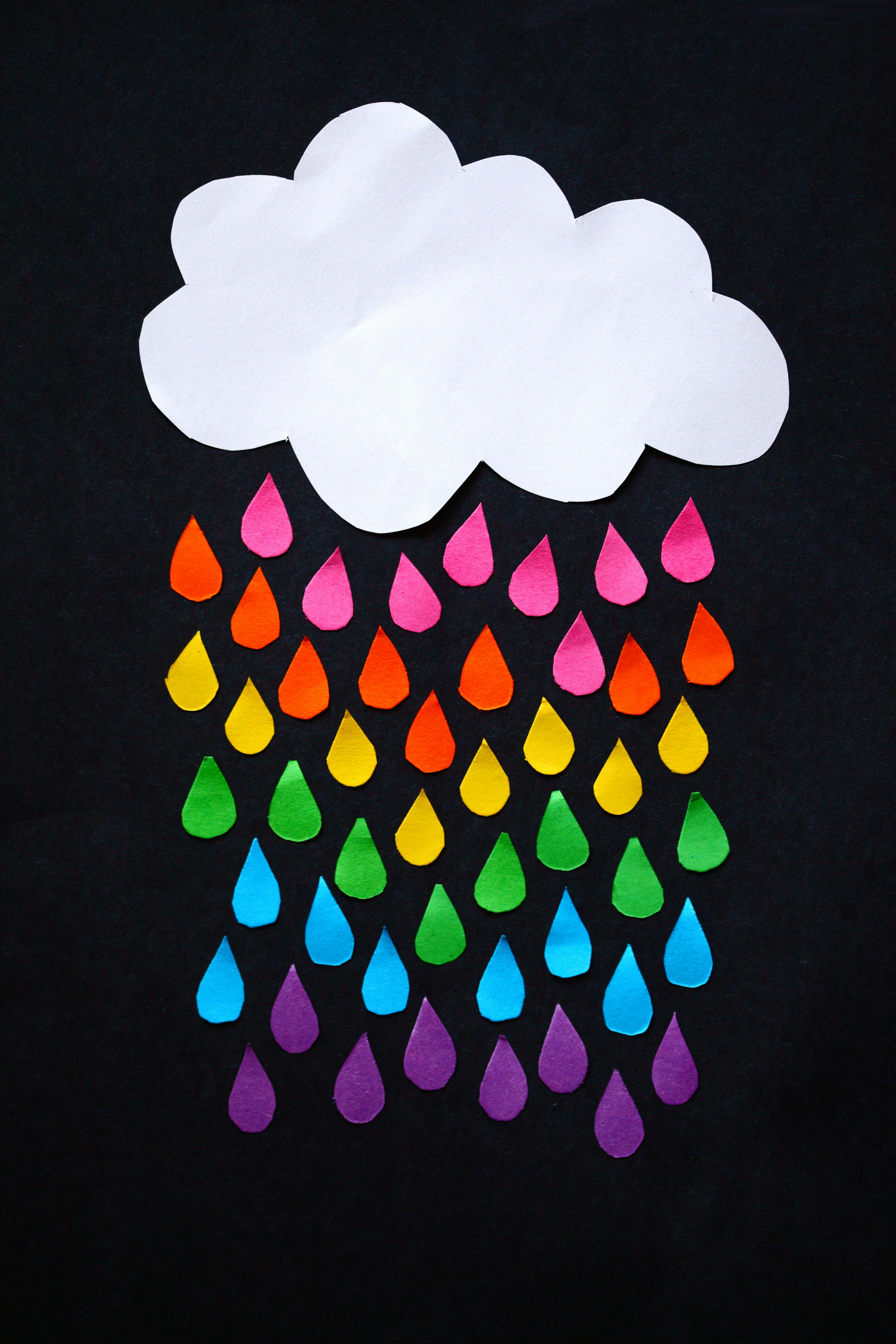 ماسک مو rainbow