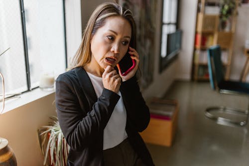 Woman Talking on the Cellphone