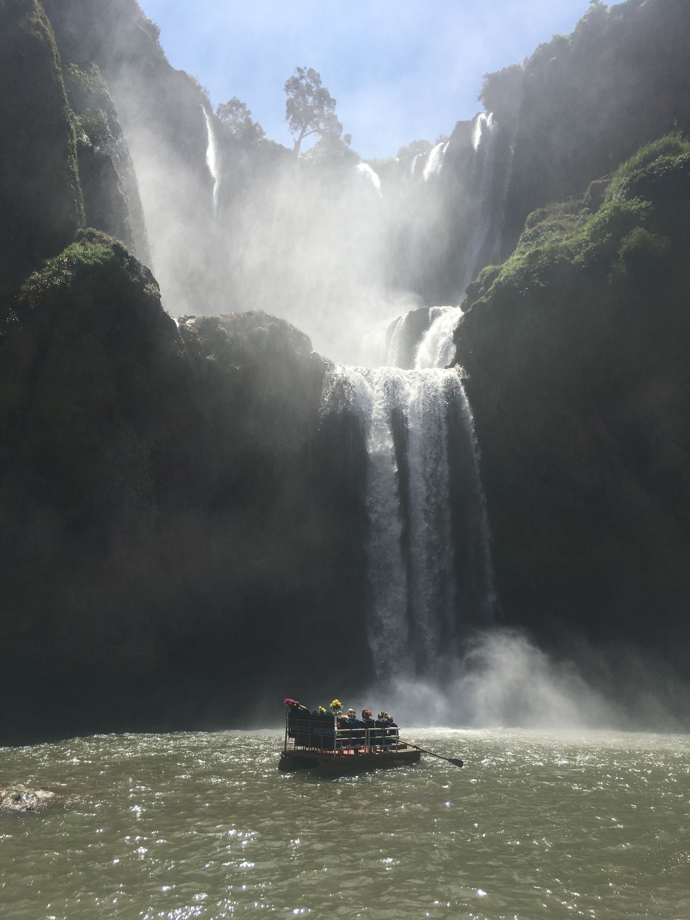 Ouzoud Waterfalls, Morocco — real-location travel photograph