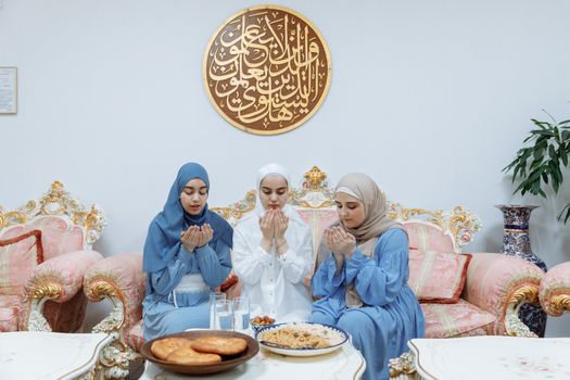 Women Sitting on the Couch