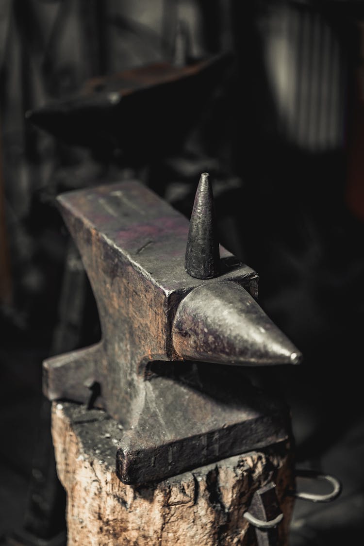 Close Up Of Anvil