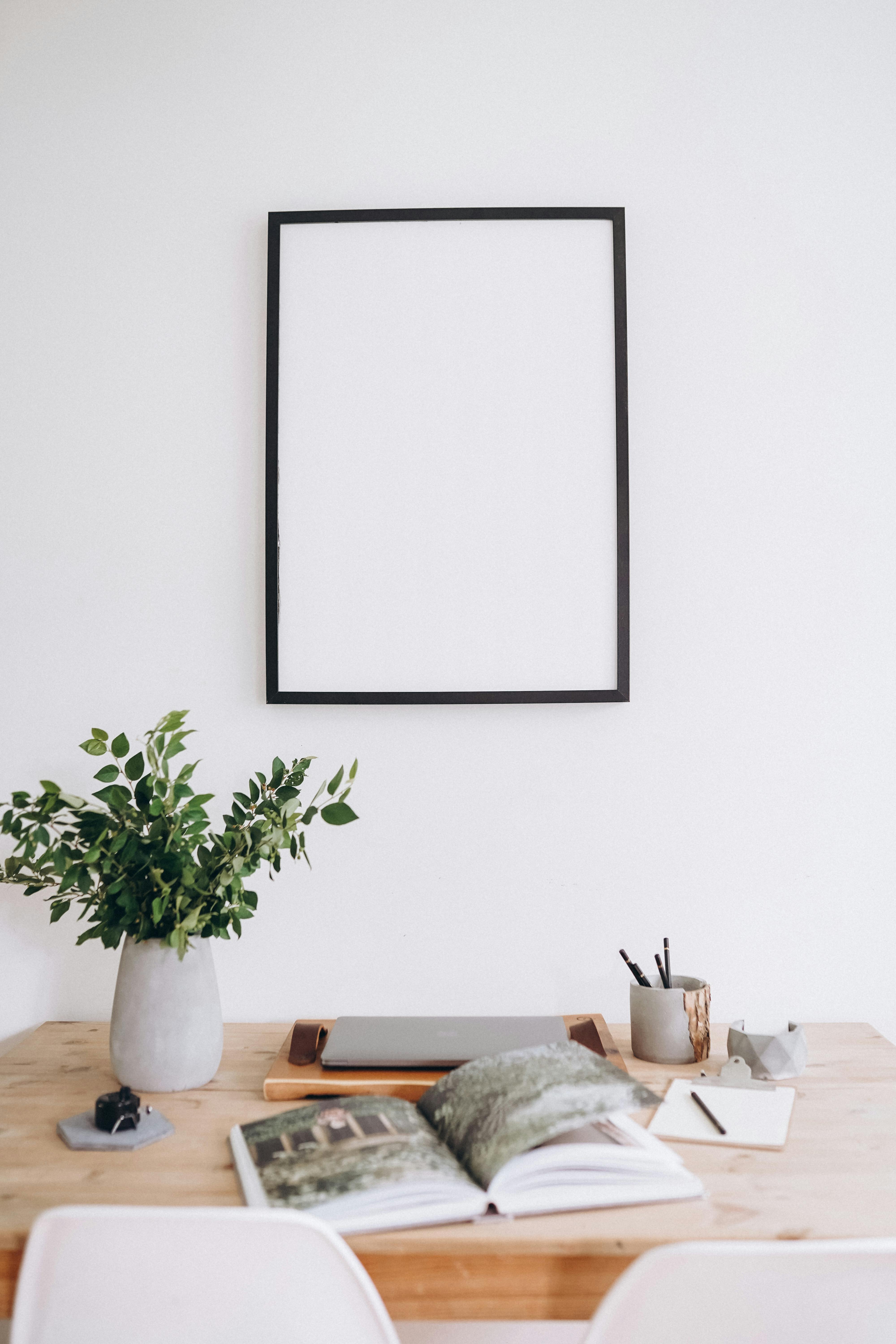 Table at Home Office Interior Design · Free Stock Photo