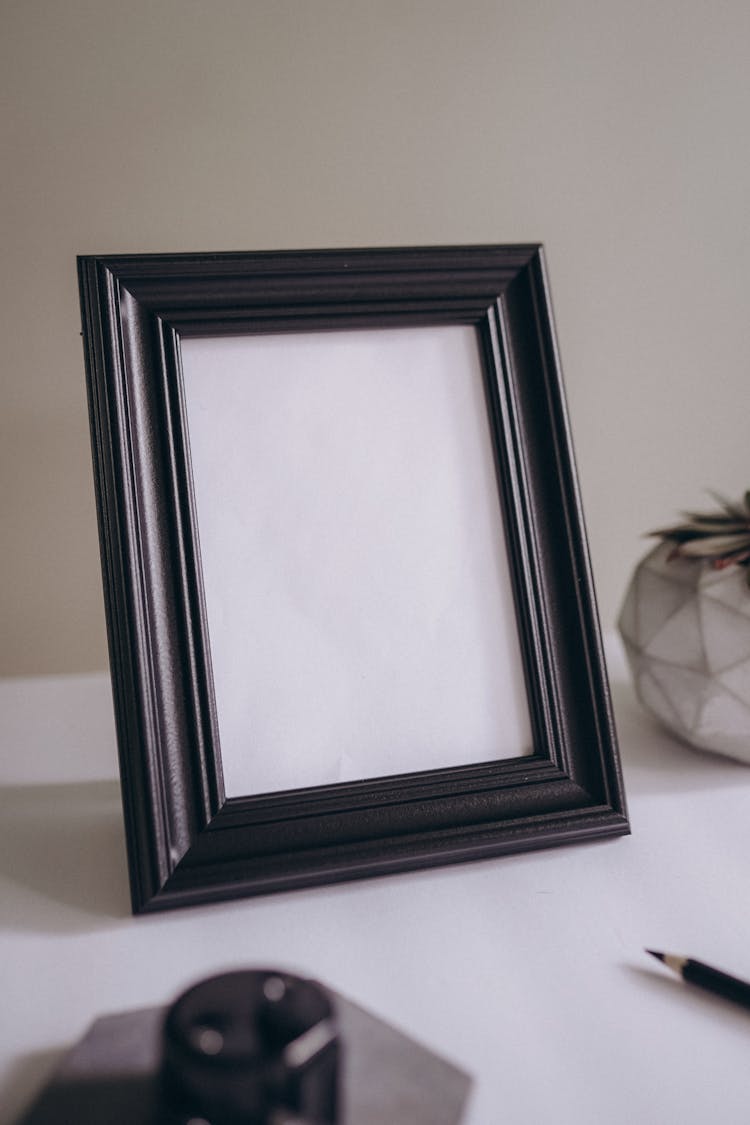 Black Wooden Frame