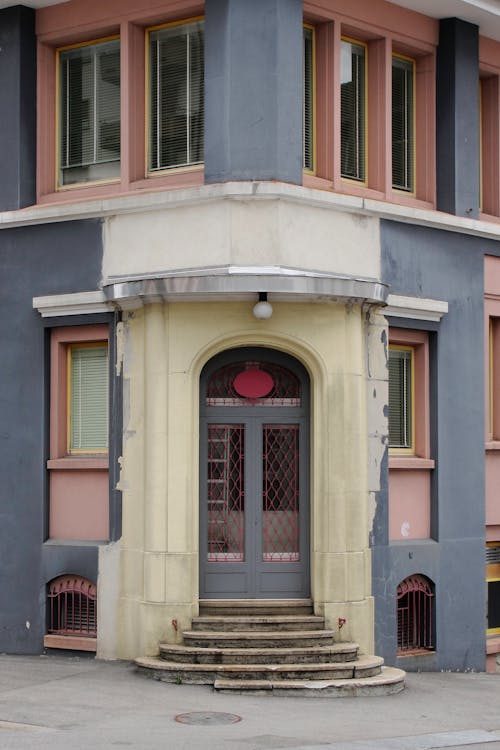 Doorway at Corner of Building