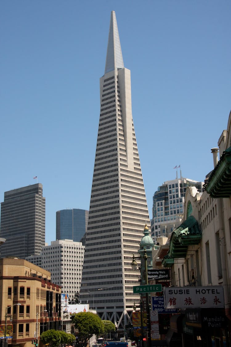 The Transamerica Pyramid In California