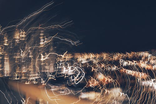 Free stock photo of city, city lights, evening