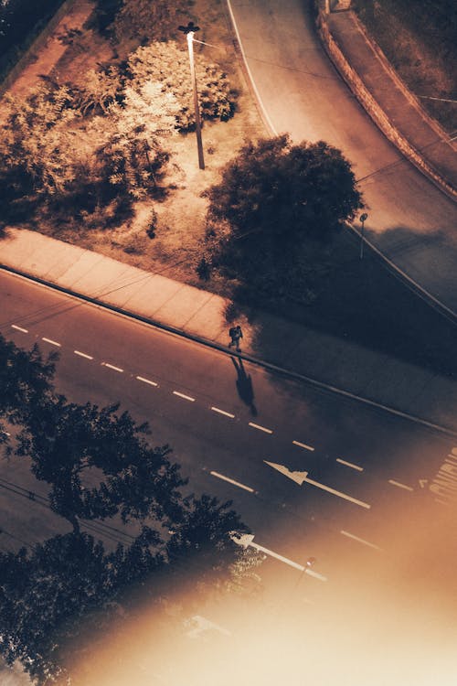 Free stock photo of alone, asphalt, city