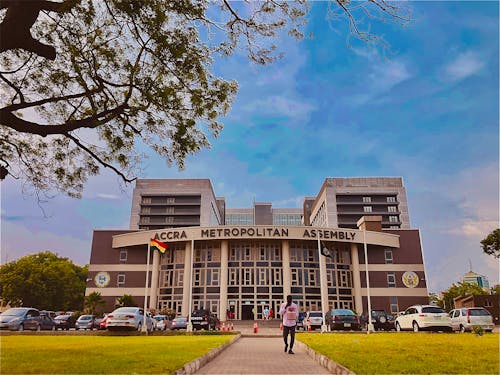 Free stock photo of accra, accra metropolitan assembly, architectural building Stock Photo
