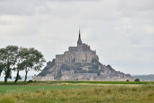 Free stock photo of mont saint michel