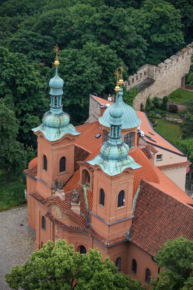 Church Of St. Lawrence At Petrin Hill In Prague