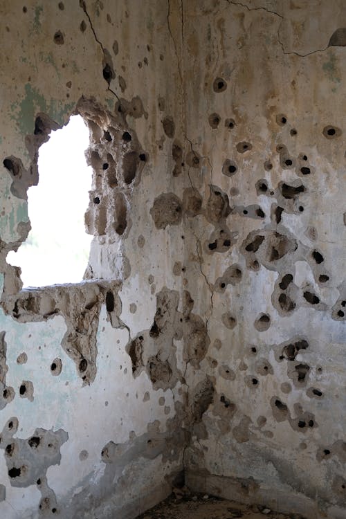 Old Walls with Holes