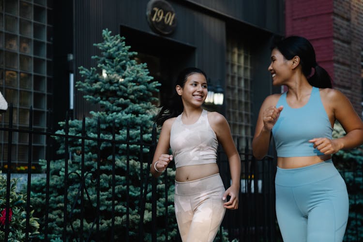 Women Jogging Together