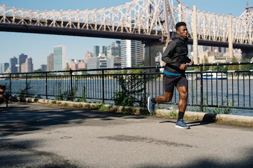 アフリカ系アメリカ人, ジョギング, ブリッジの無料の写真素材