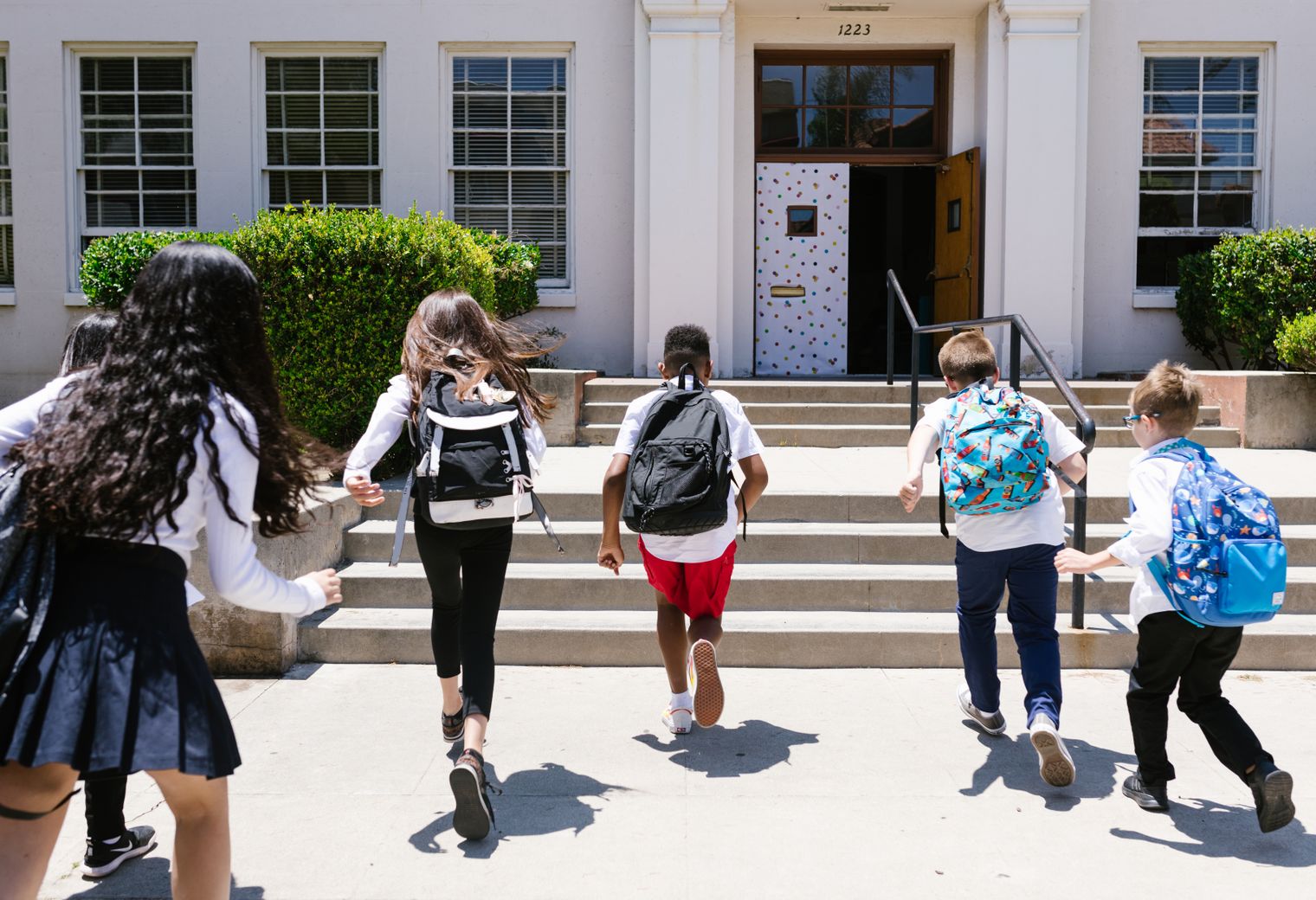 Ashton under Hill — student move with boxes and a van