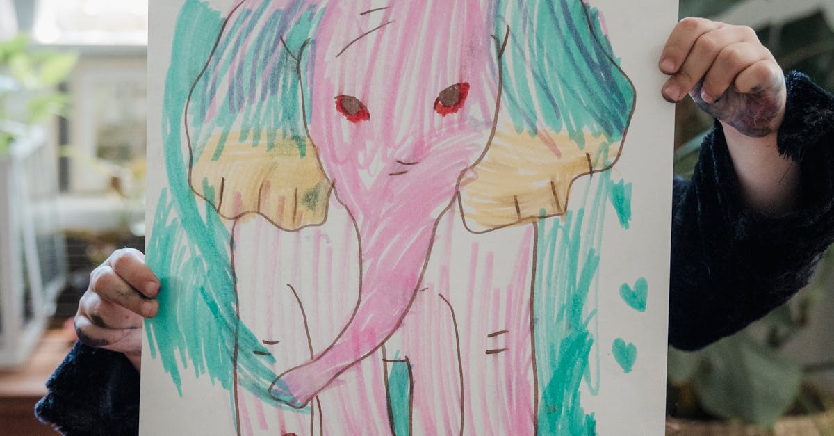 How to make a paper cache elephant head