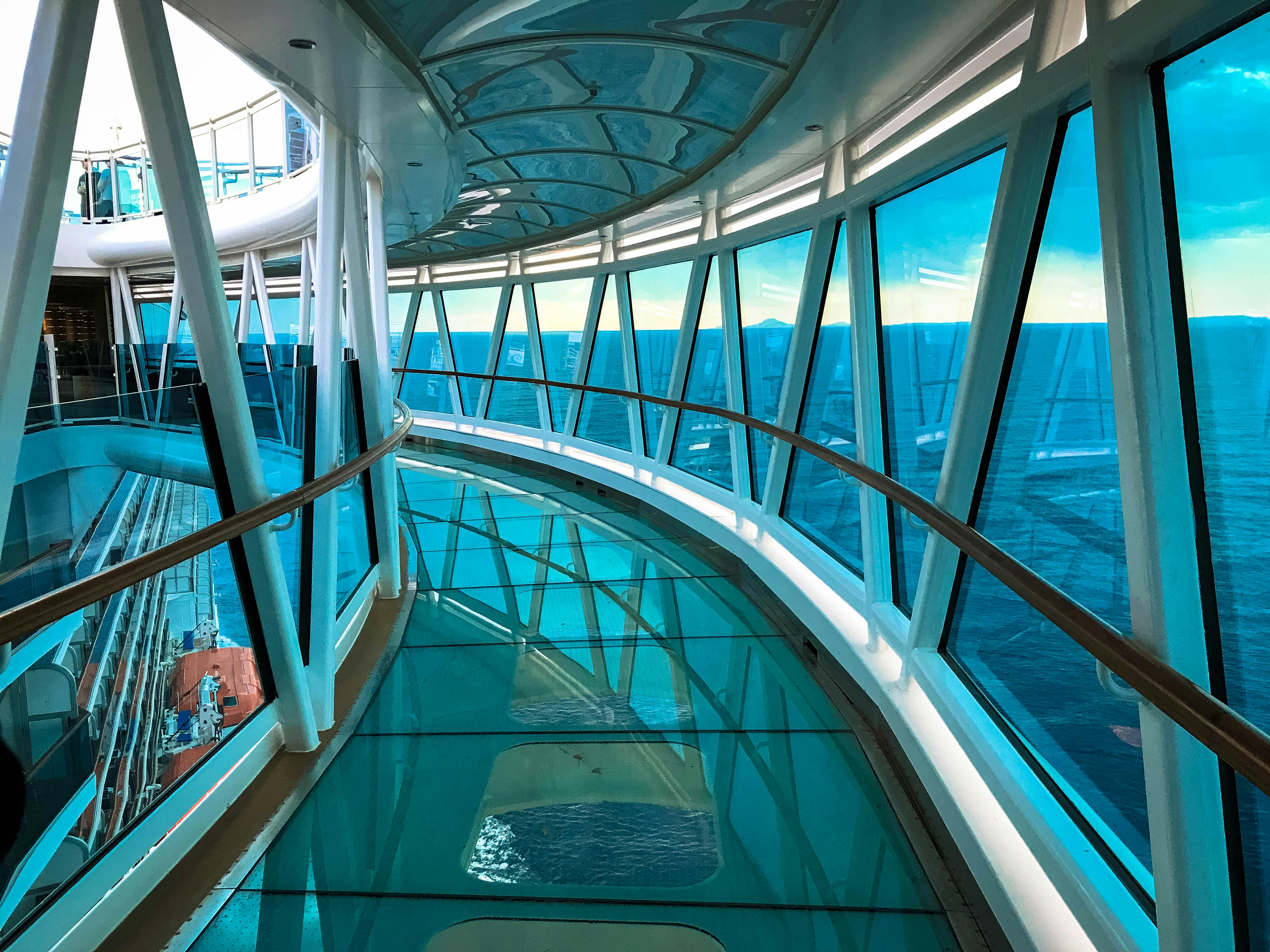 Free stock photo of corridor, crossing, cruise ship