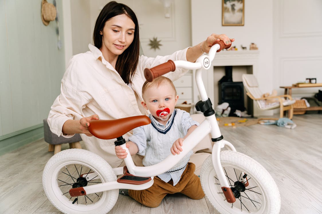 Free stock photo of baby, bicycle, bike