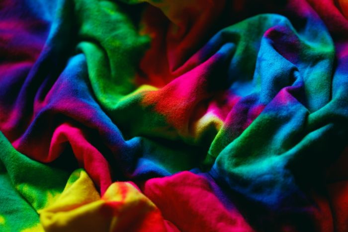 Dyeing fabric at Needle Knit