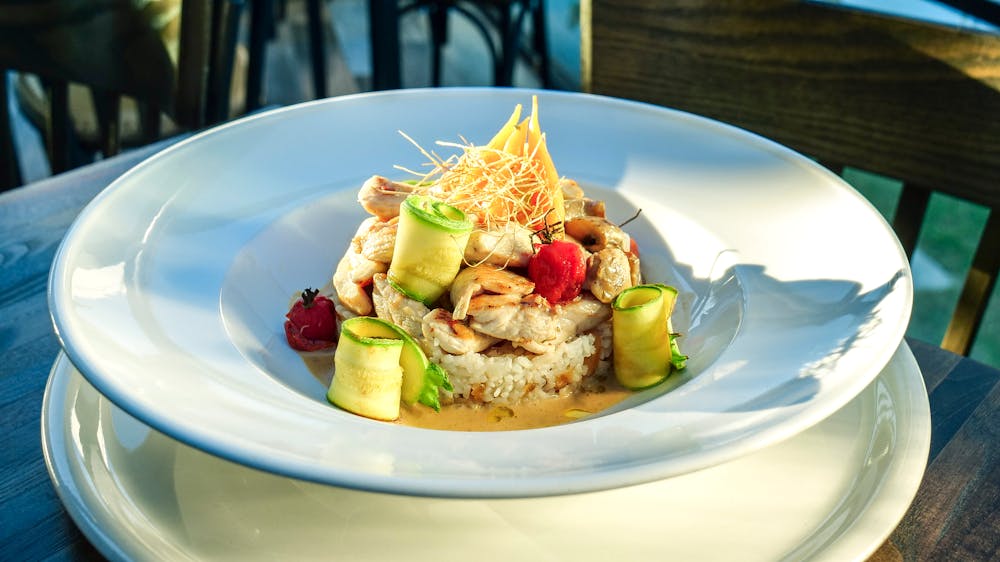 Zucchini and Mushroom Risotto