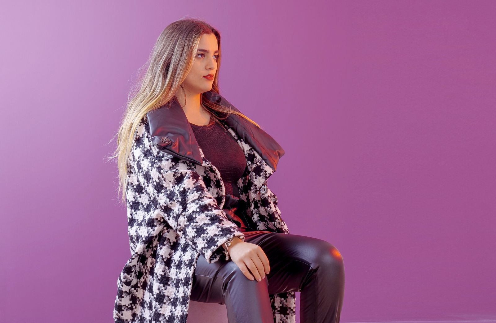 Velvet Noir Coat