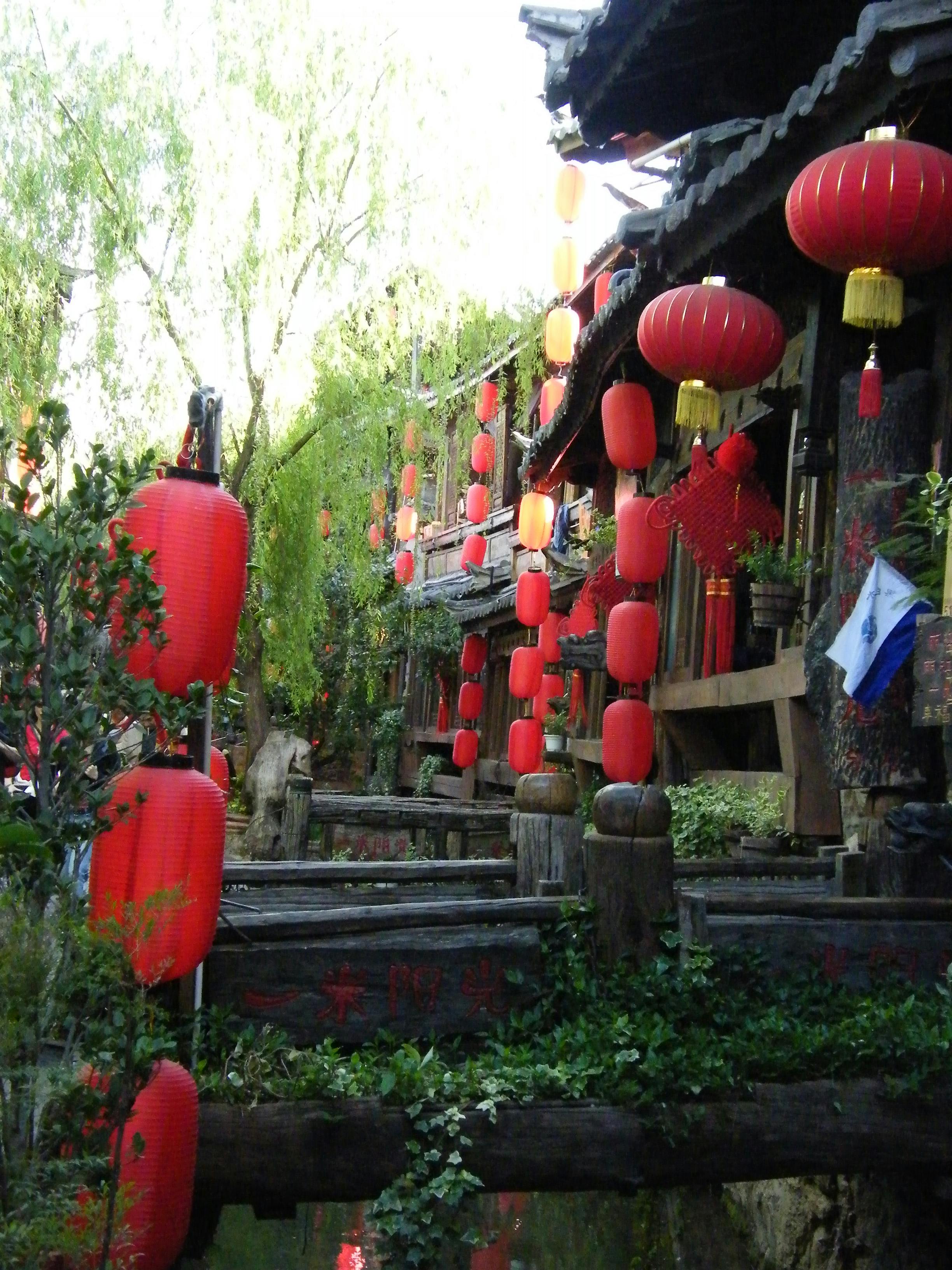 Free stock photo of chinese lanterns, lanterns, red lanterns