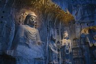 Buddha Statues in the Longmen Grottoes