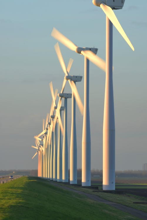 Безкоштовне стокове фото на тему «альтернативна енергетика, вітрова енергія, вітряки»