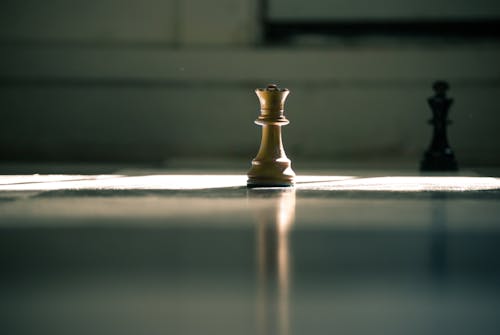 Kostenlos Brown Queen Schachfigur Stock-Foto