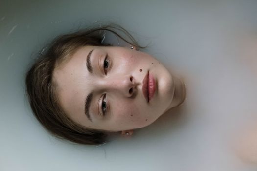 Close-Up Shot of a Lonely Woman 