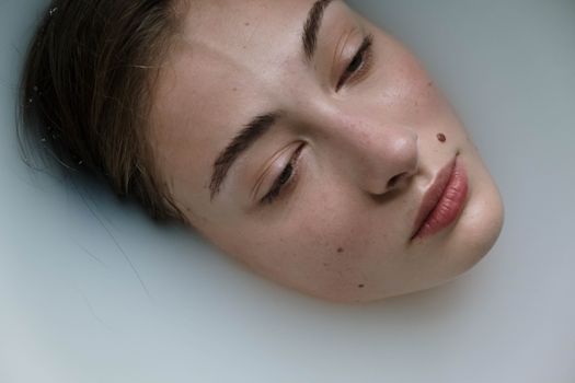 Close-Up Shot of a Lonely Woman 