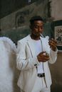 An Angel Smoking a Cigarette