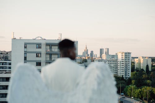 Ingyenes stockfotó afro-amerikai, áll, angyali témában
