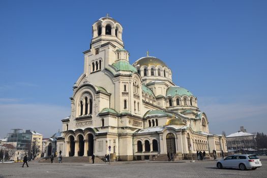The St. Alexander Nevsky Cathedral in Bulgaria
