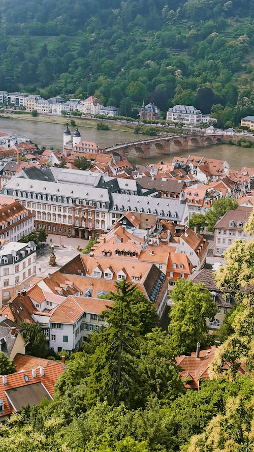 Cityscape of Heidelberg, Germany 