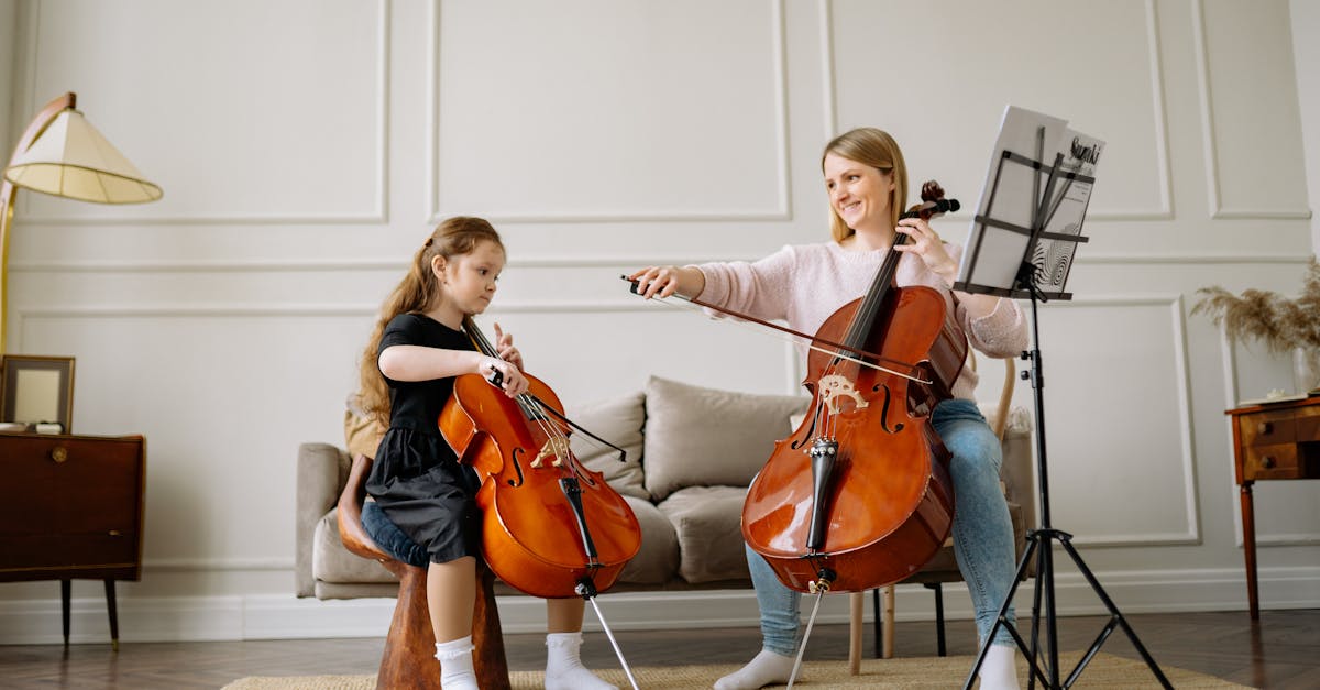 Family Playing Instruments