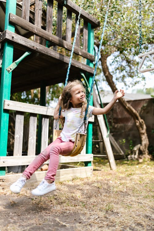 Photo of Girl on a Swing