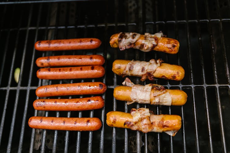 Cooking Sausage On The Grill