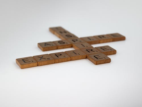 Free Brown Wooden Blocks on White Surface Stock Photo