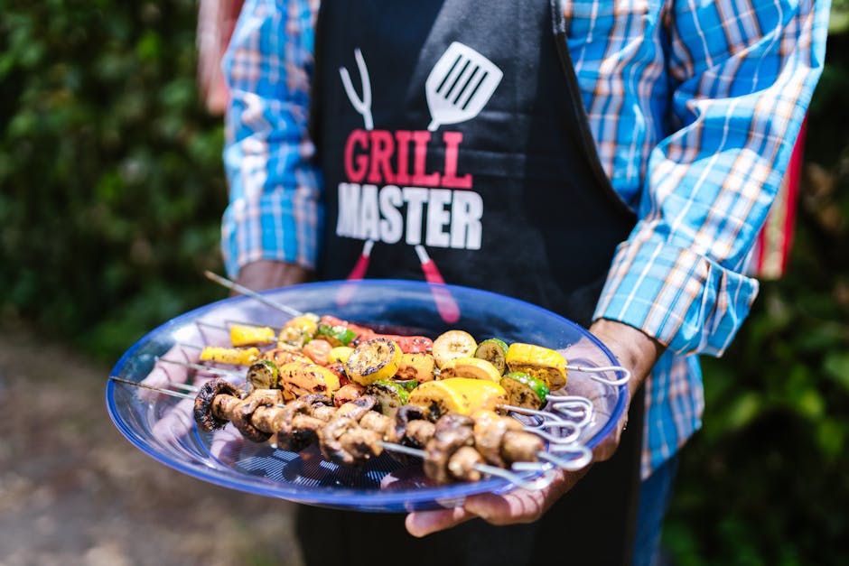 Grill Master at Work - on site grill catering Grill Master at Work - on site grill catering