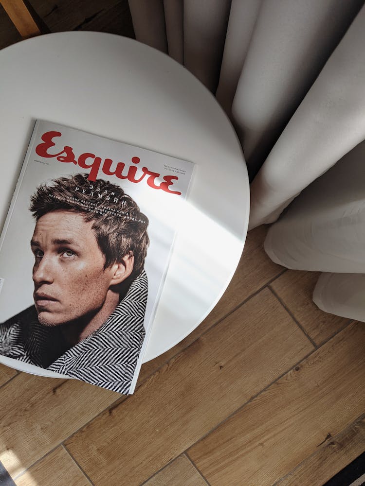 Esquire Magazine On Table