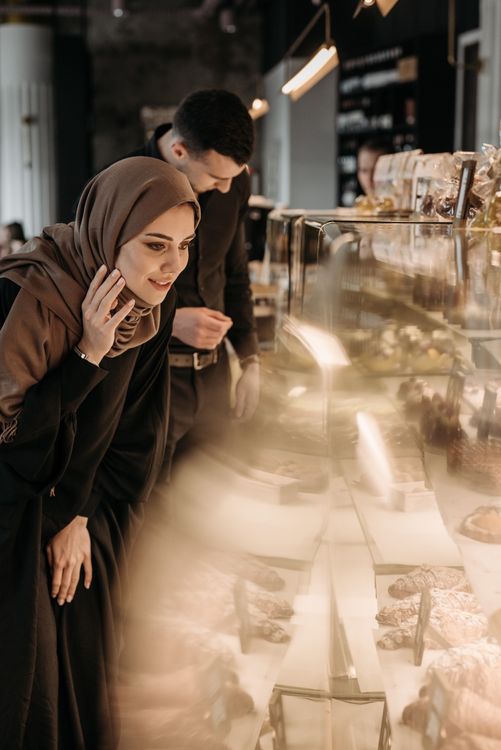 A Woman in Brown Hijab Smiling · Free Stock Photo