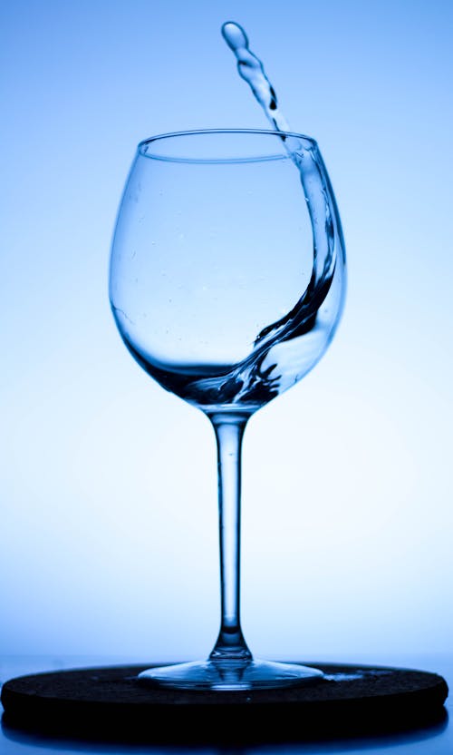 Free Close Up Photo of a Wine Glass Stock Photo