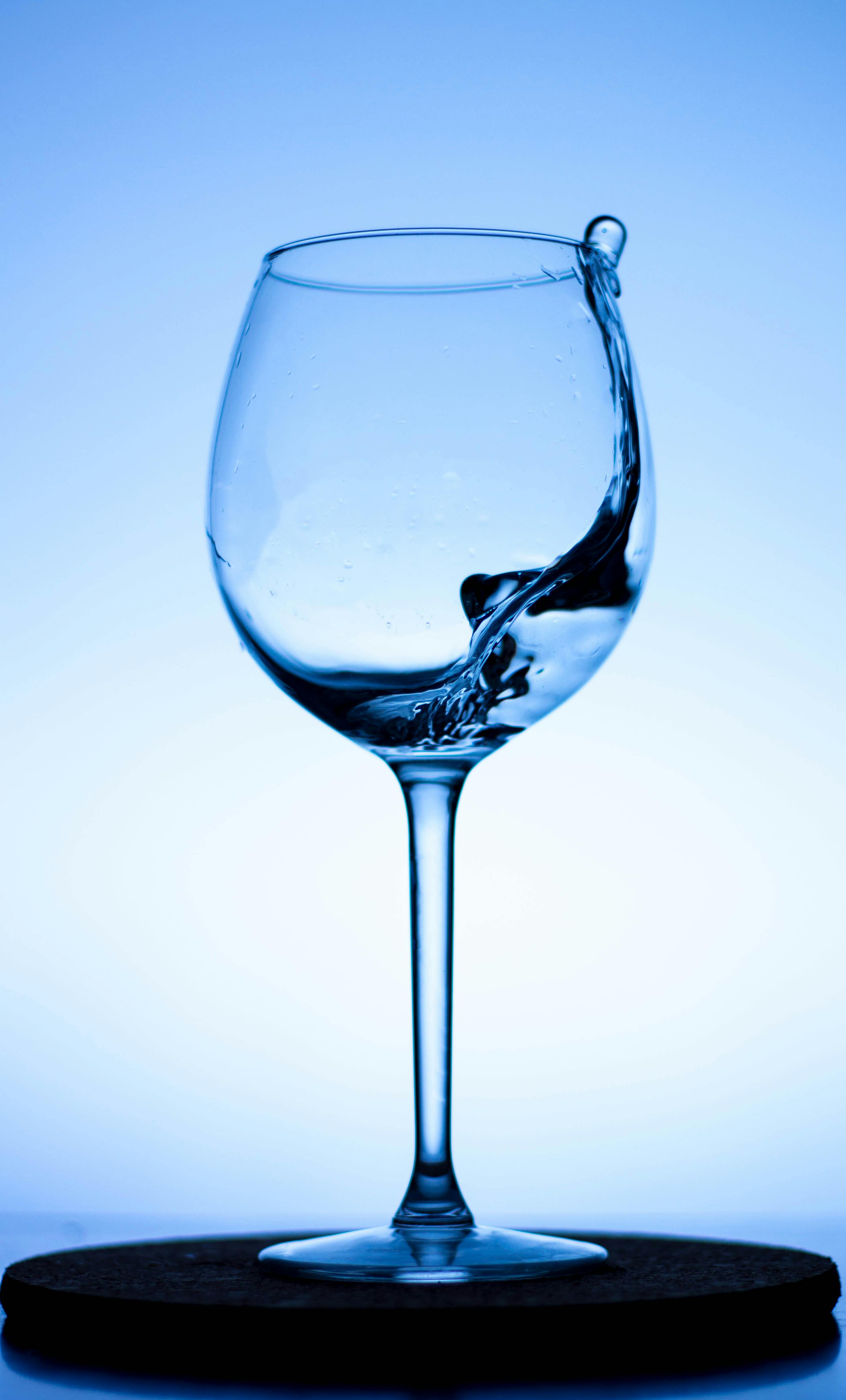 Wine Glass in Close Up Photography · Free Stock Photo