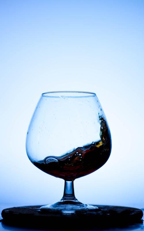 Close-Up Shot of a Glass of Drink