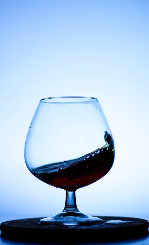 Close-Up Shot of a Glass of Drink