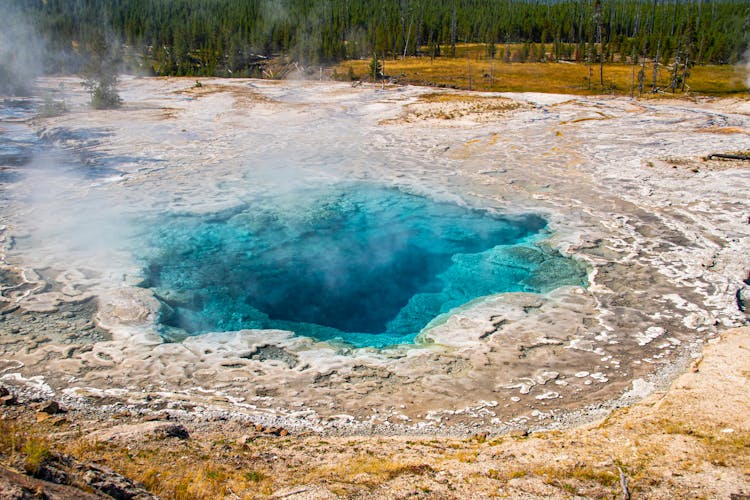 The Artemisia Geyser In Yellowstone Park