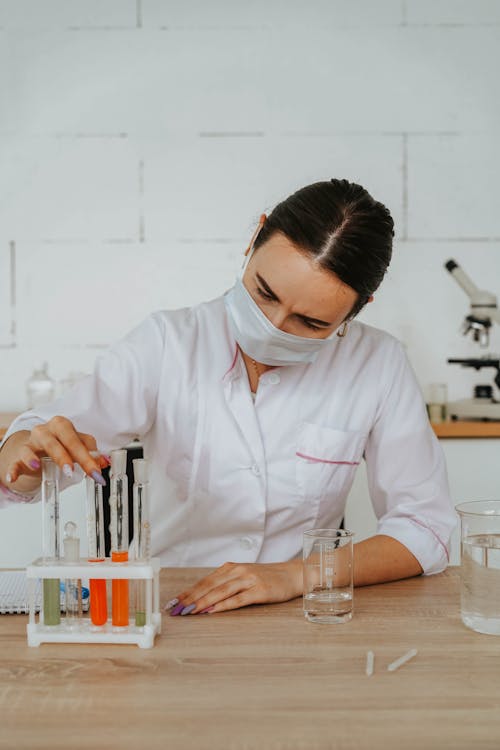 A Woman in a Laboratory