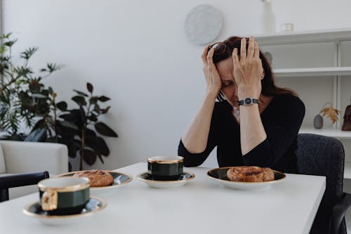 Free stock photo of adult, alone, breakfast