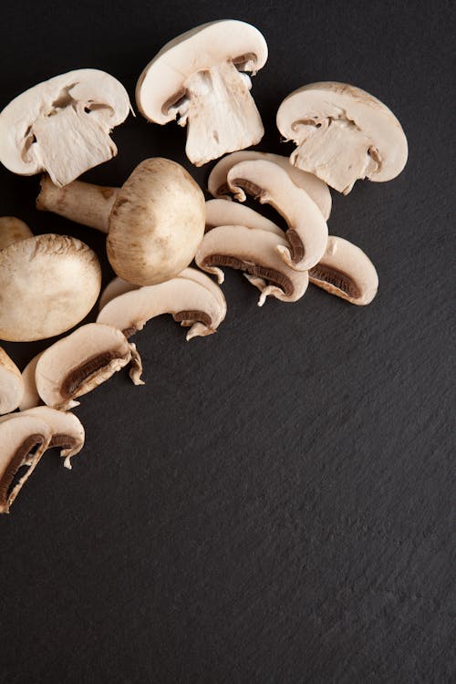 Gratis stockfoto met biologisch, bovenaanzicht, champignons