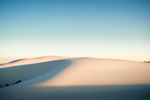 Scenic View of a Desert under a Clear Sky
